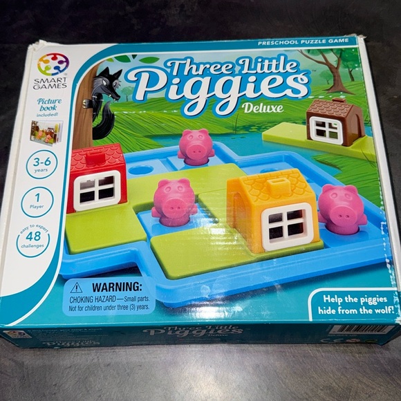 Smart games - Three little piggies game - Picture 1 of 3